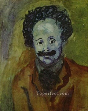 パブロ・ピカソ Painting - セバスティア・ジュニエ・ビダルの肖像 1904年 パブロ・ピカソ